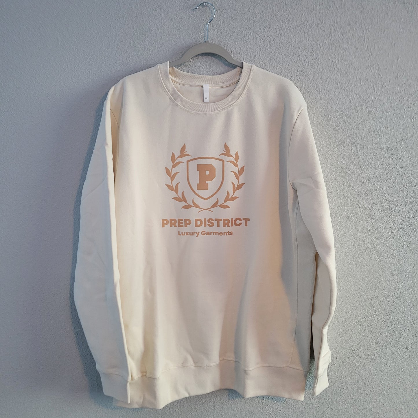 Cream Cappuccino Shield Heavy Sweater